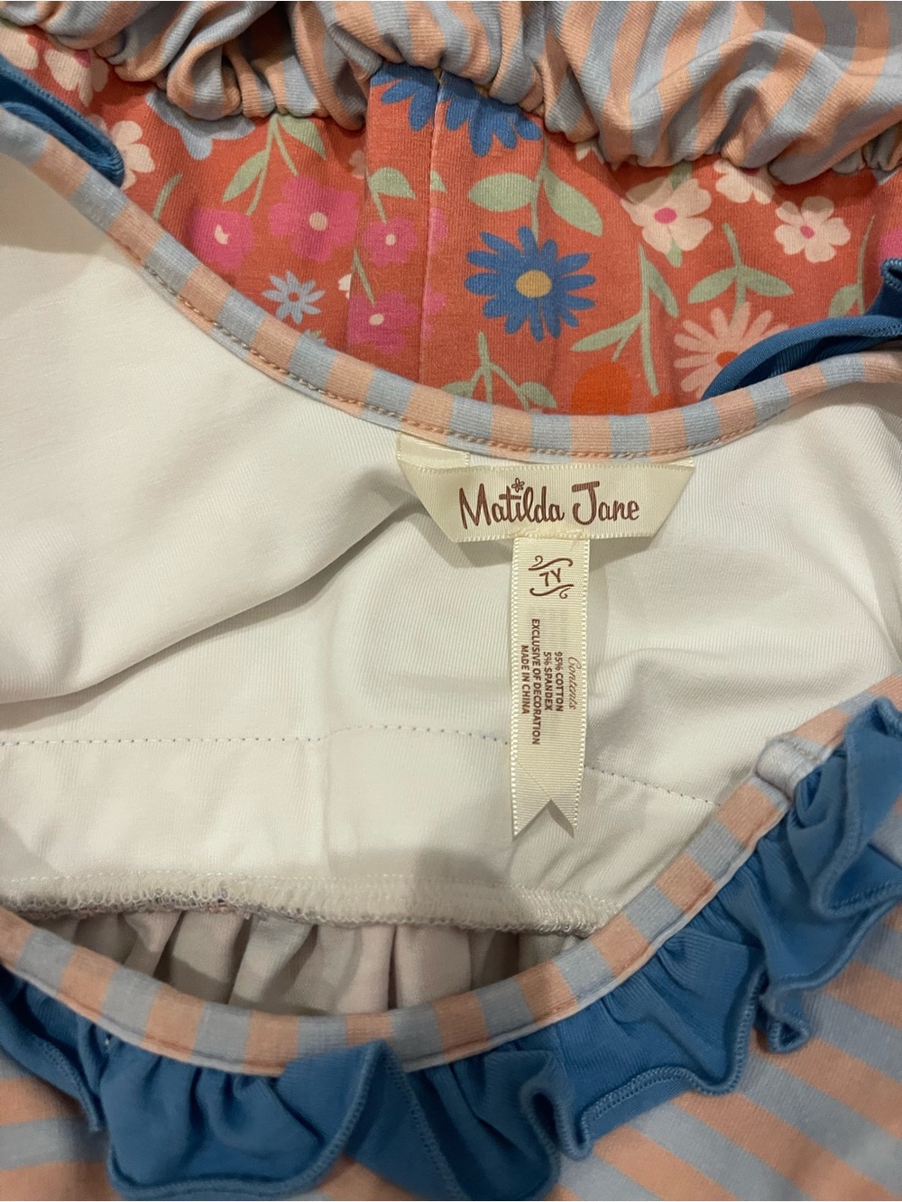 Matilda Jane Long Sleeve Tiered Ruffle Dress Girls Size 7Y - Picture 3 of 3